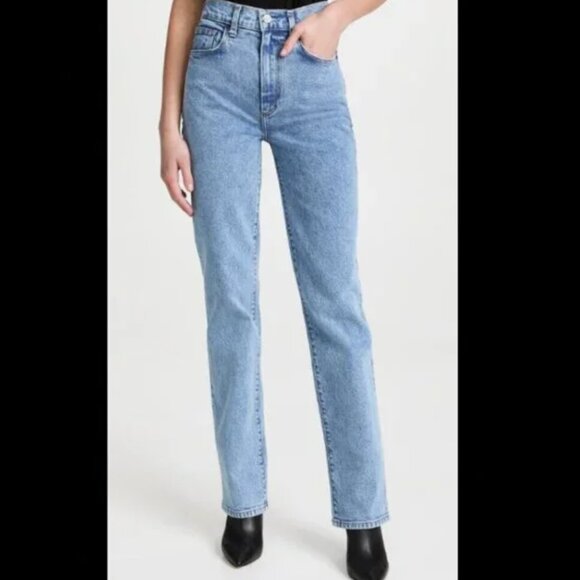 Le Jean High Rise Sabine Straight Leg Jeans Women's size 32 - Picture 1 of 8